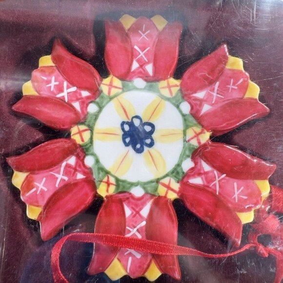 Villeroy and Boch Ornament Scandinavian Christmas  Rosemahl Style New In Box - Picture 7 of 9